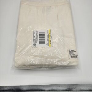 LL Bean Double Layer Thermal Pants Womans Size Large White